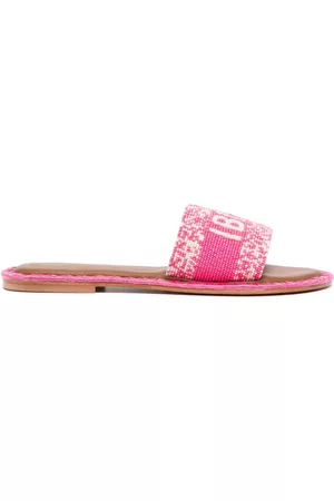 De Siena shoes Sandalias Ibiza con cuentas