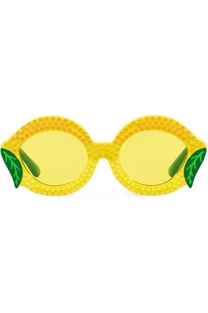 Dolce & Gabbana Gafas de sol Farmer con montura de limón
