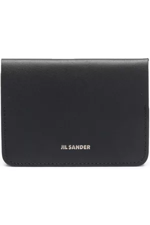 Jil Sander Tarjetero con logo estampado