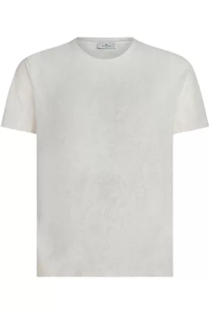 Etro Camiseta con estampado de cachemira