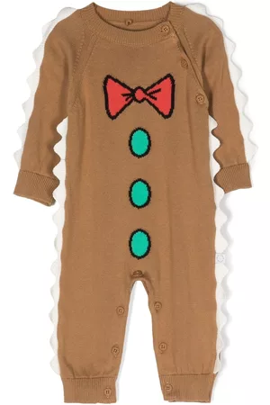 Stella McCartney Pelele con borde festoneado