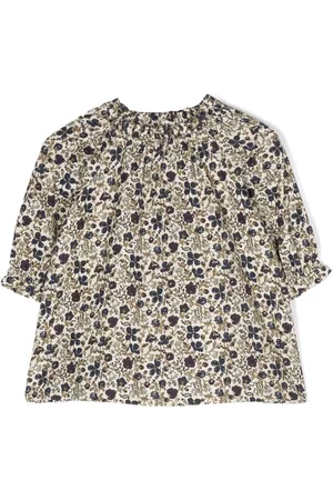 BONPOINT Vestido con volantes y estampado floral