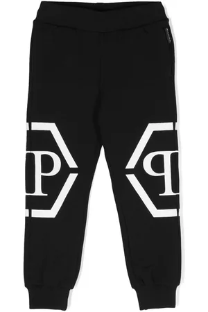 Philipp Plein Pantalones de chándal con logo