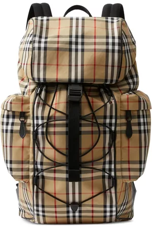 Burberry Mochila Murray Archive a cuadros
