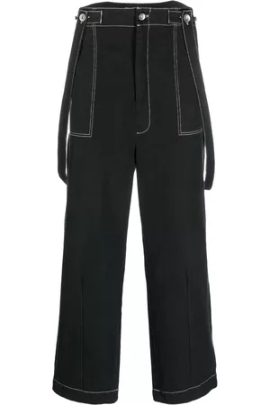 HENRIK VIBSKOV Pantalones Early con costuras en contraste