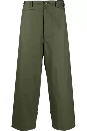 Kenzo Pantalones anchos de talle medio