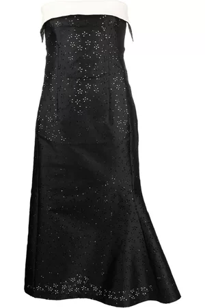 Serafini Vestido corto de punto calado