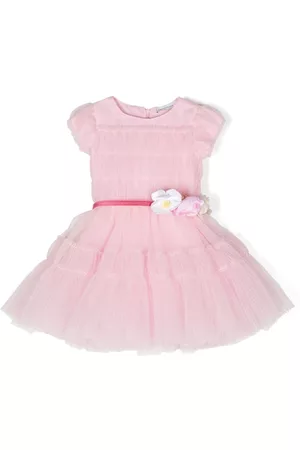 MONNALISA Vestido con detalle floral