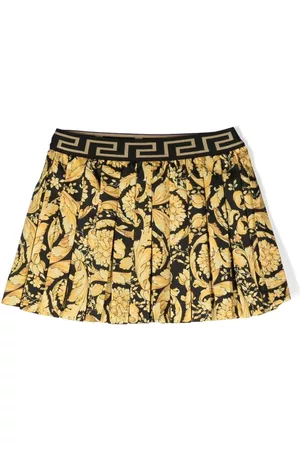 VERSACE Falda corta con motivo Barocco