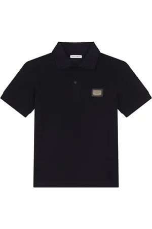Dolce & Gabbana Polo con placa del logo