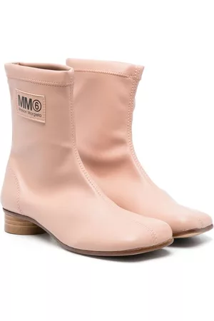 Maison Margiela Botines con parche del logo