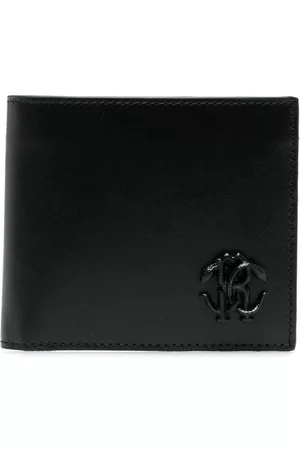 Roberto Cavalli Cartera con placa del logo