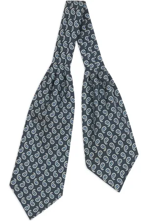 Etro Corbata Ascot con estampado de cachemira