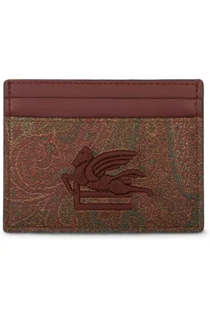 Etro Tarjetero con motivo Pegaso