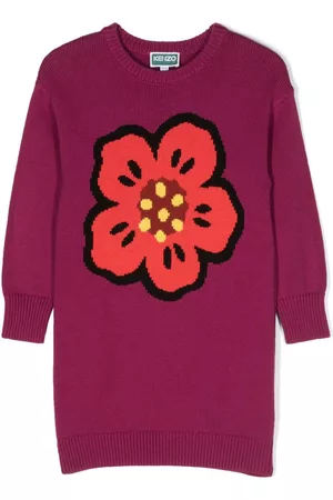 Kenzo Vestido de punto Boke Flower