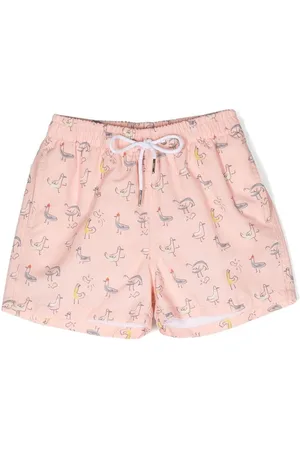 KNOT Bañador Parker con pato estampado