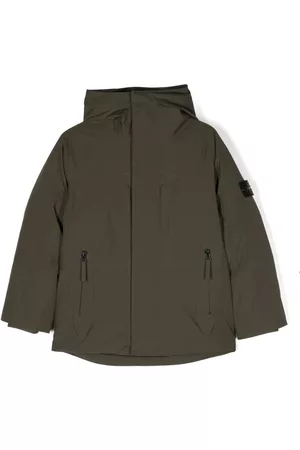 Stone Island Plumífero con motivo Compass