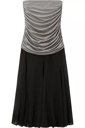 Tory Burch Falda midi fruncida