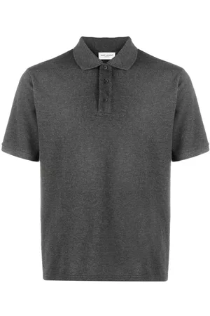 Saint Laurent Polo de manga corta