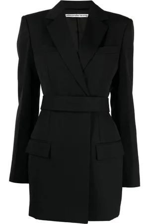 Alexander Wang Vestido con logo bordado