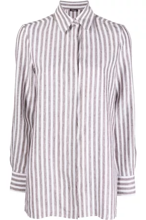 Kiton Camisa a rayas verticales