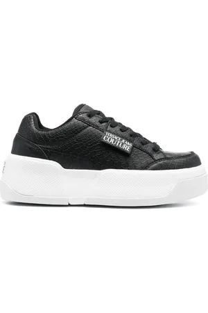 VERSACE Zapatillas con parche del logo