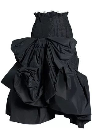 Maison Margiela Falda con detalle de lazo y volantes