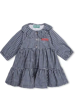 Kenzo Vestido con logo bordado