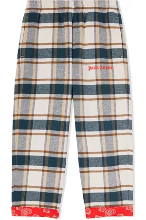 Palm Angels Pantalones con logo estampado