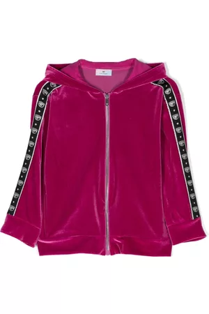 Chiara Ferragni Sudadera con capucha y ribete del logo