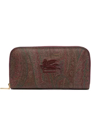 Etro Cartera Pegaso con estampado de cachemira