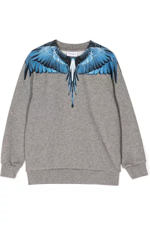 MARCELO BURLON Sudadera con estampado Wings