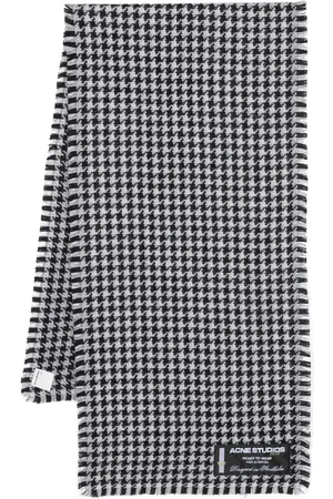 Acne Studios Bufanda con ribete deshilachado