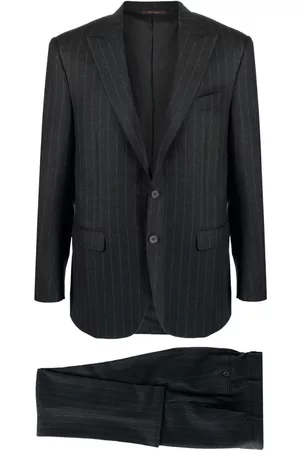 CANALI Traje a rayas diplomáticas