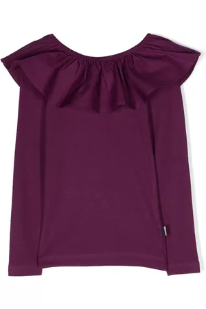 Molo Top con cuello de volantes