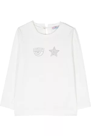 Chiara Ferragni Sudadera con apliques del logo