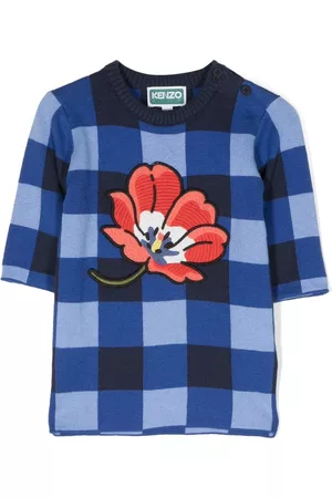 Kenzo Vestido a cuadros