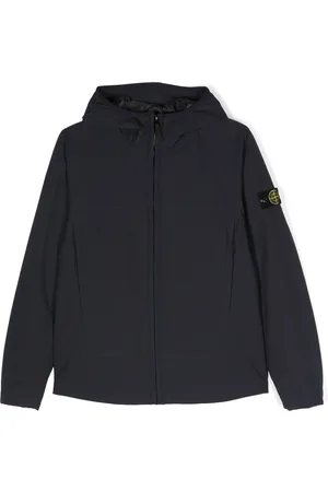 Stone Island Chaqueta con parche Compass y capucha