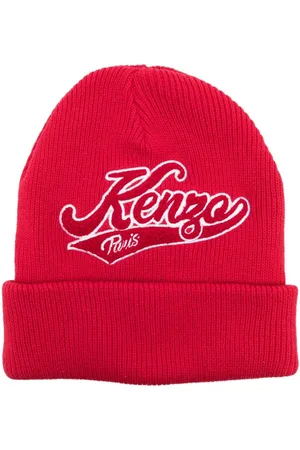 Kenzo Gorro de canalé con parche del logo