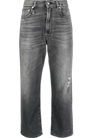 R13 Vaqueros boyfriend capri