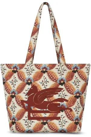 Etro Bolso shopper mediano con estampado Floralia