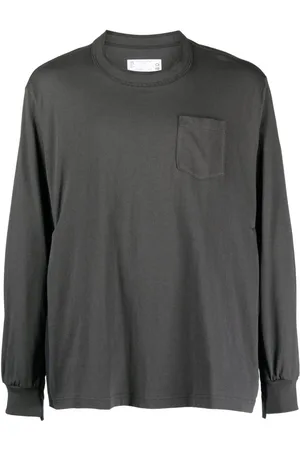 SACAI Jersey con bolsillo de parche