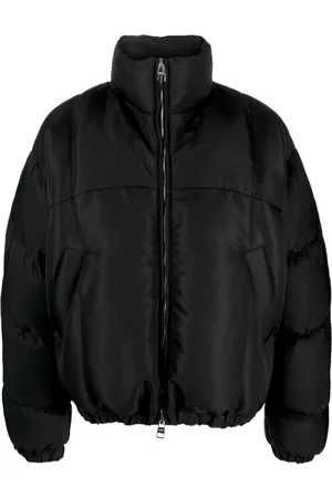 Alexander McQueen Plumífero con cuello alzado