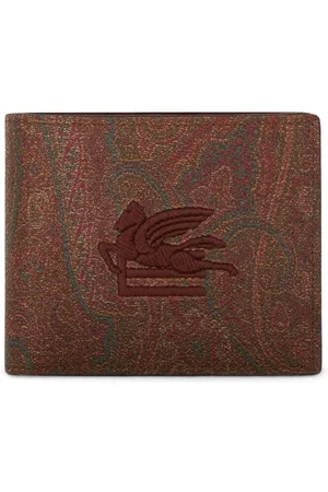 Etro Cartera con estampado de cachemira