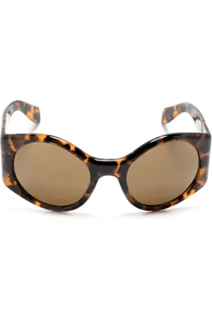 Palm Angels Gafas de sol Ennis con montura redonda