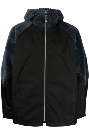 TOGA PULLA Chaqueta con capucha y ribete de pelo artificial