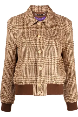 Ralph Lauren Chaqueta bomber a cuadros