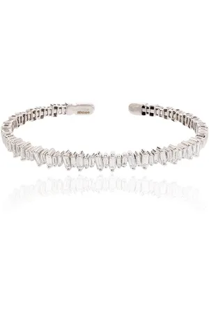 Suzanne Kalan Pulsera Classic Fireworks en oro blanco de 18kt