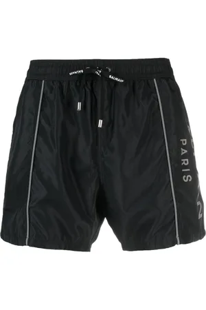 Balmain Bañador con logo estampado