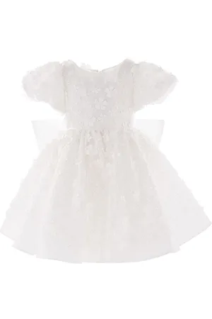 Tulleen Vestido Moneta con aplique floral